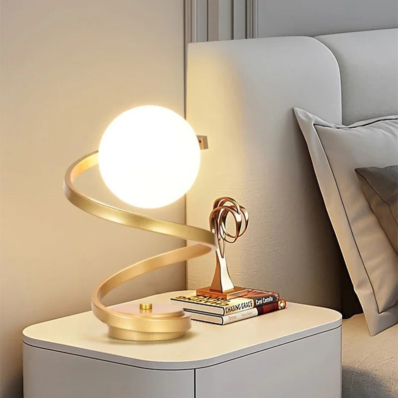 Nordic LED-tafellamp - Retro elegantie voor uw interieur | Bedlampje