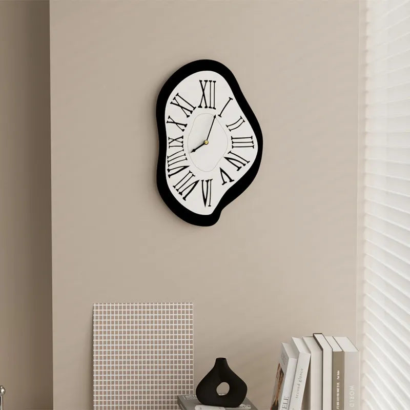 Modern Surreal Wall Decoration Clock │ Salvador Garden Numeral Dali Roman Decorative Clock