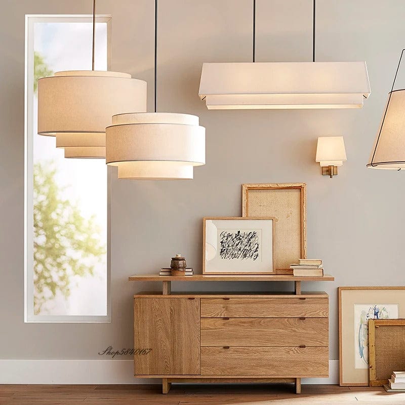 Essence stoffen hanglamp