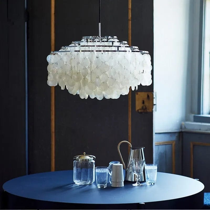 Lustre en coquillage Celeste