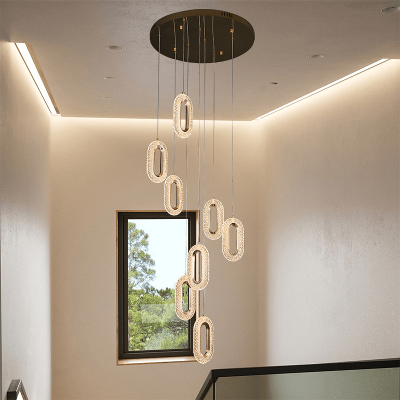 Modern LED Oval Pendellampa