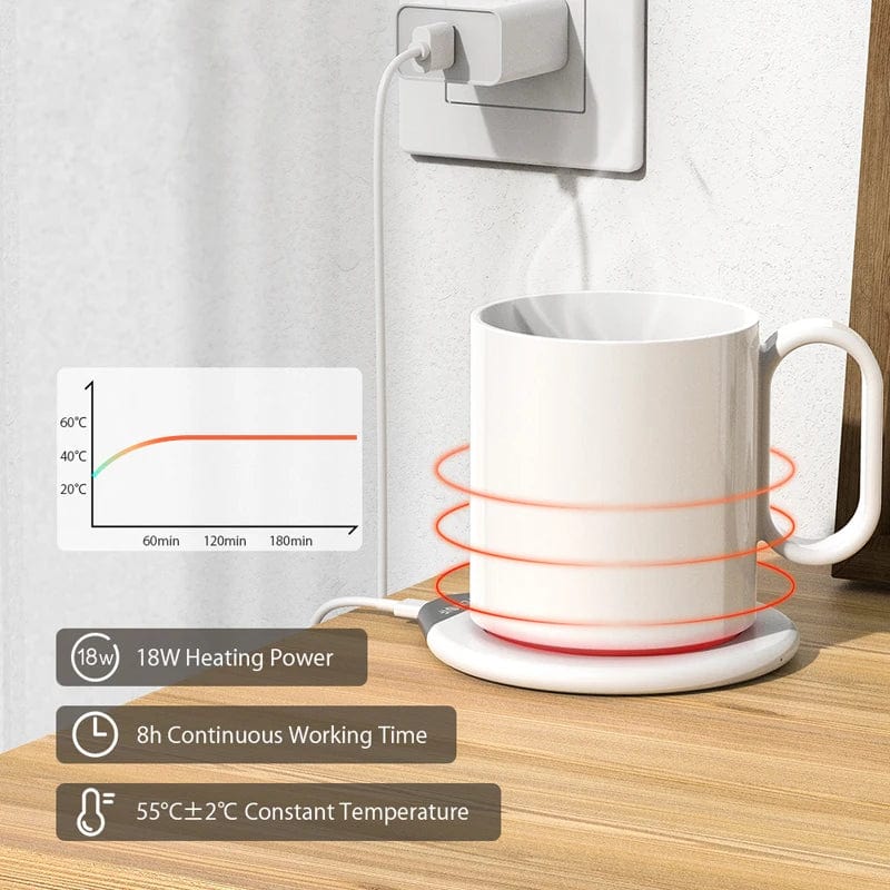 Hot Electric Muki (langattomalla puhelimen latauksella)