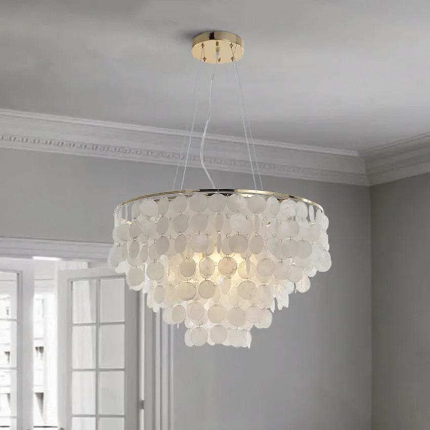 Lustre en coquillage Celeste