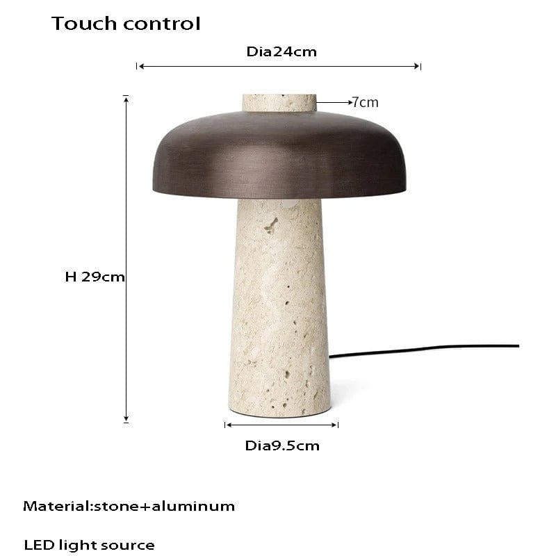 Lampada in pietra della Danimarca