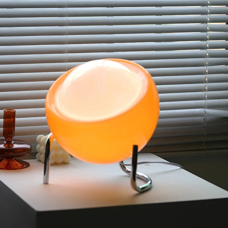 Bauhaus Planet Glass Table Lamp - Creative Lighting for Bedroom and Office