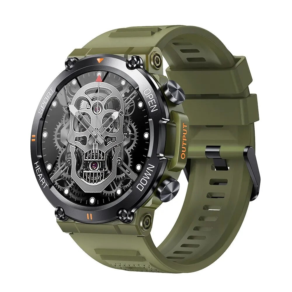 Indestructible Tactical Smartwatch - Slitesterk, langvarig batteri Titan-klokker for menn