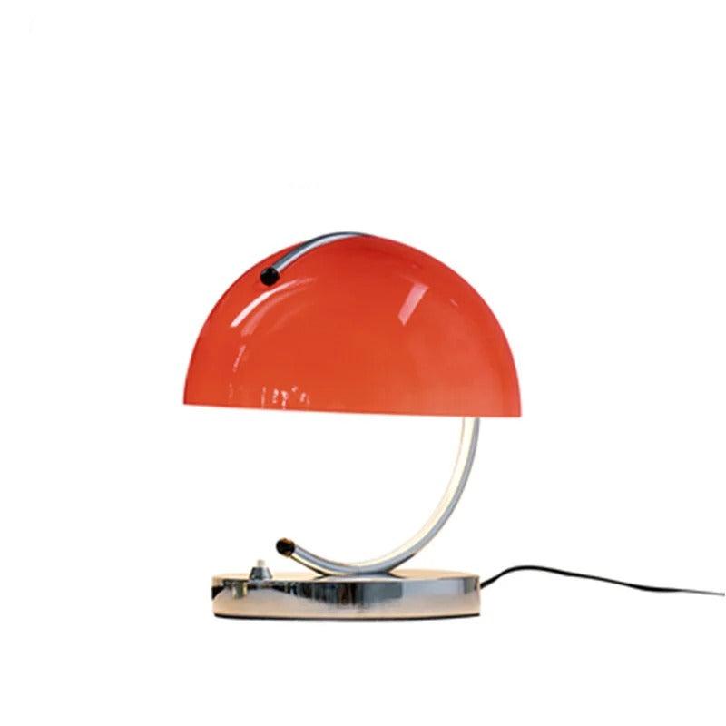 Lampada da scrivania in vetro dal design danese - Illuminazione moderna a forma di fungo