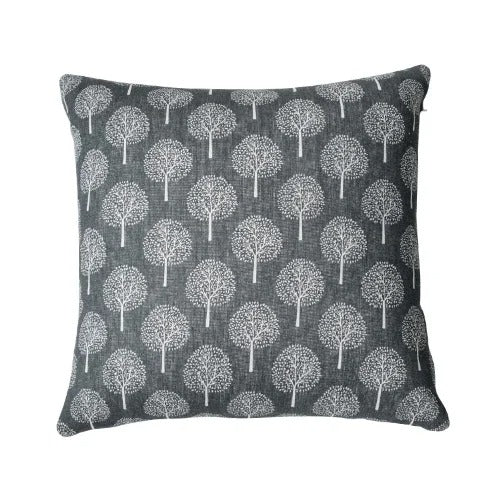 Housse de coussin en lin avec imprimé textile – Pour salon et chambre à coucher