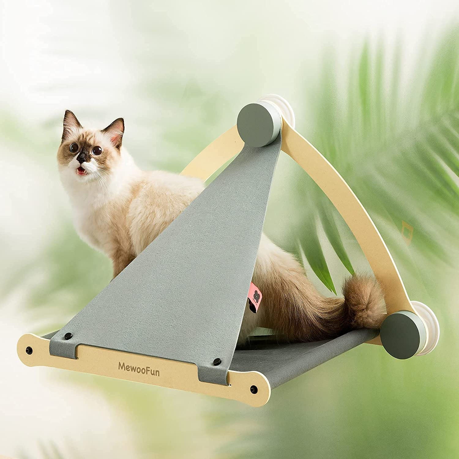 Hamac de fenêtre MeWooFun : lit pour chat suspendu