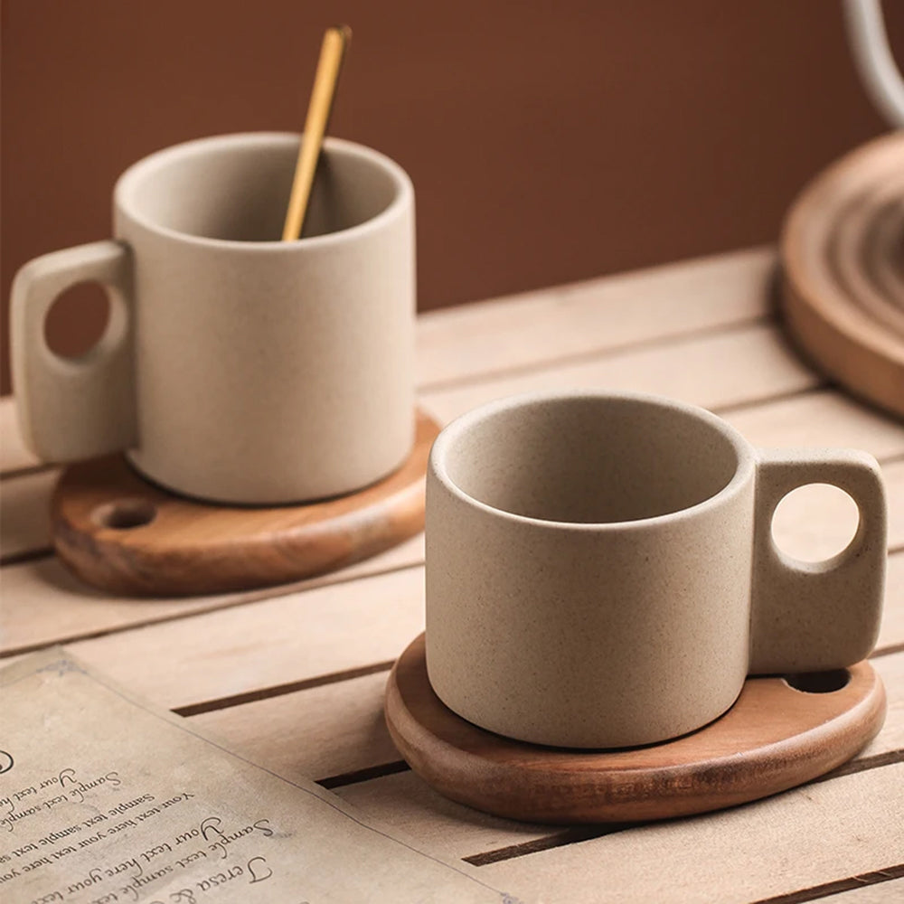 Handmade Breakfast Coffee Mugs