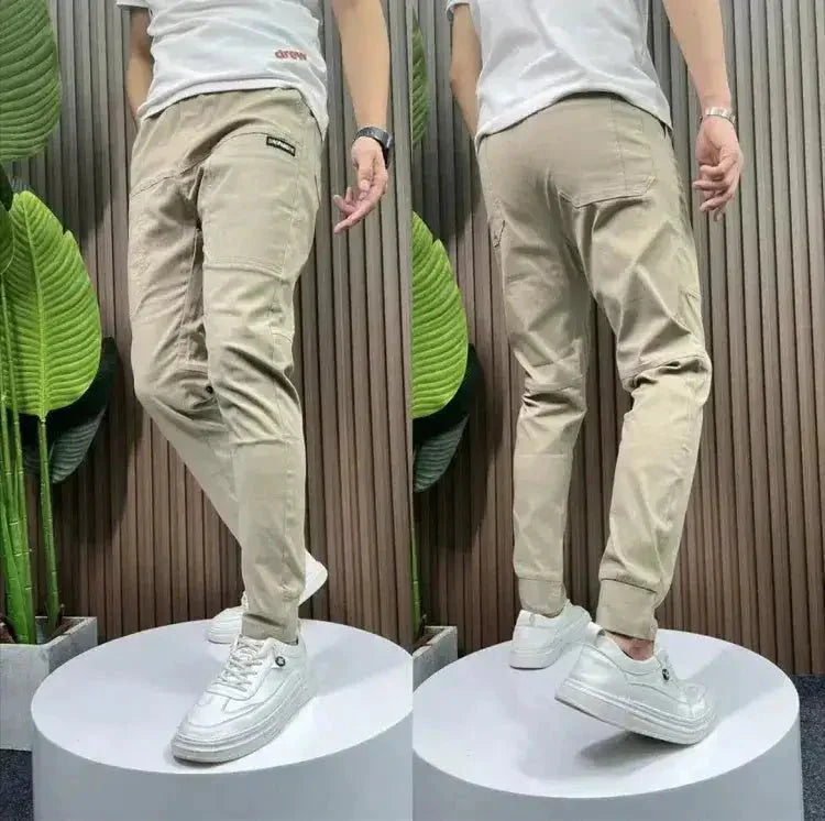 Multi-Pocket Casual Pants