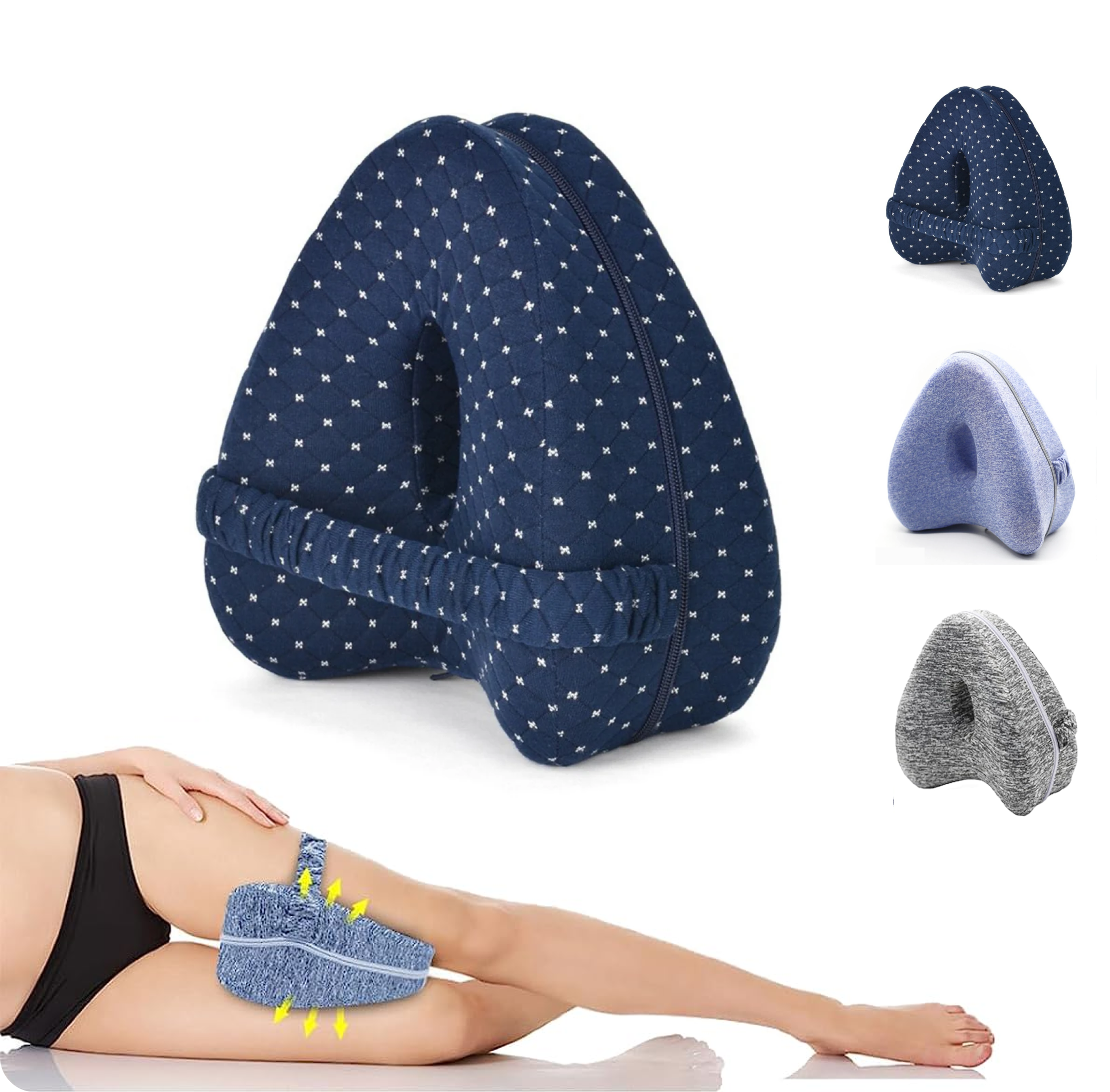 Almohada de espuma viscoelástica para piernas