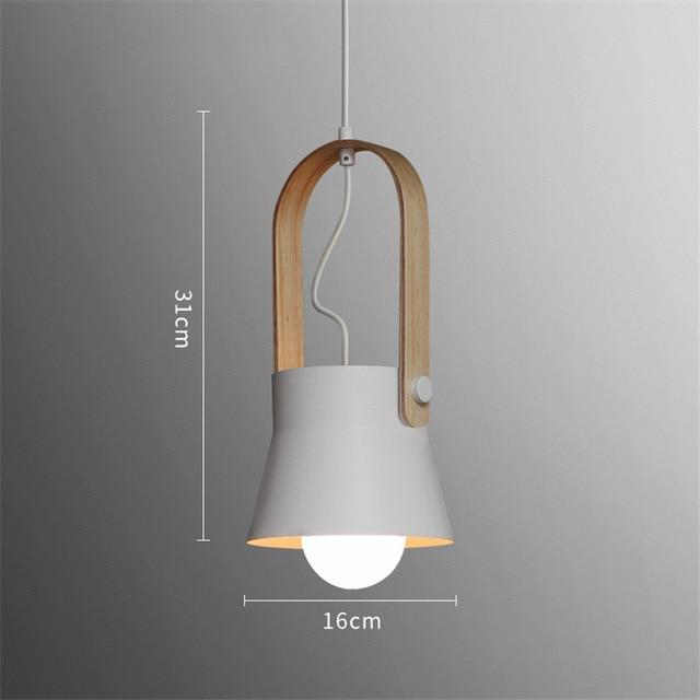 Nordic Loft LED Iron Pendellamper