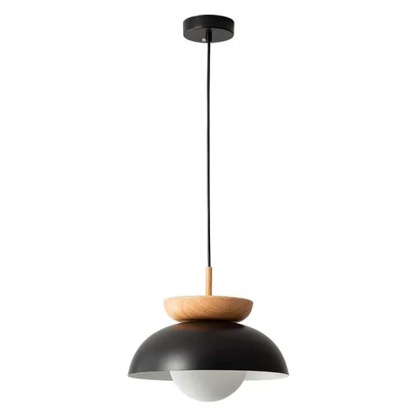 Nordic Pendel Light Tillverkad av Half-Wood