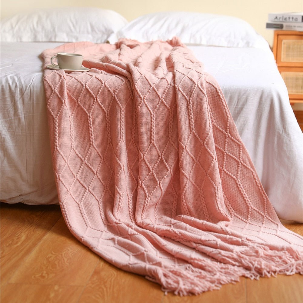 Taavita Style Sofa Knitted Blanket