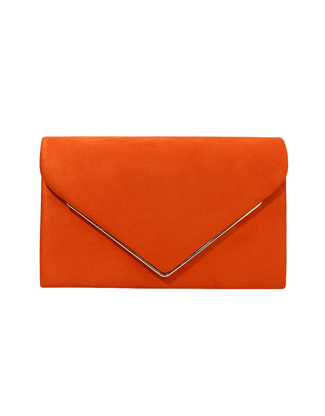 Segreto Suede-style Velvet Envelope Clutch Bag