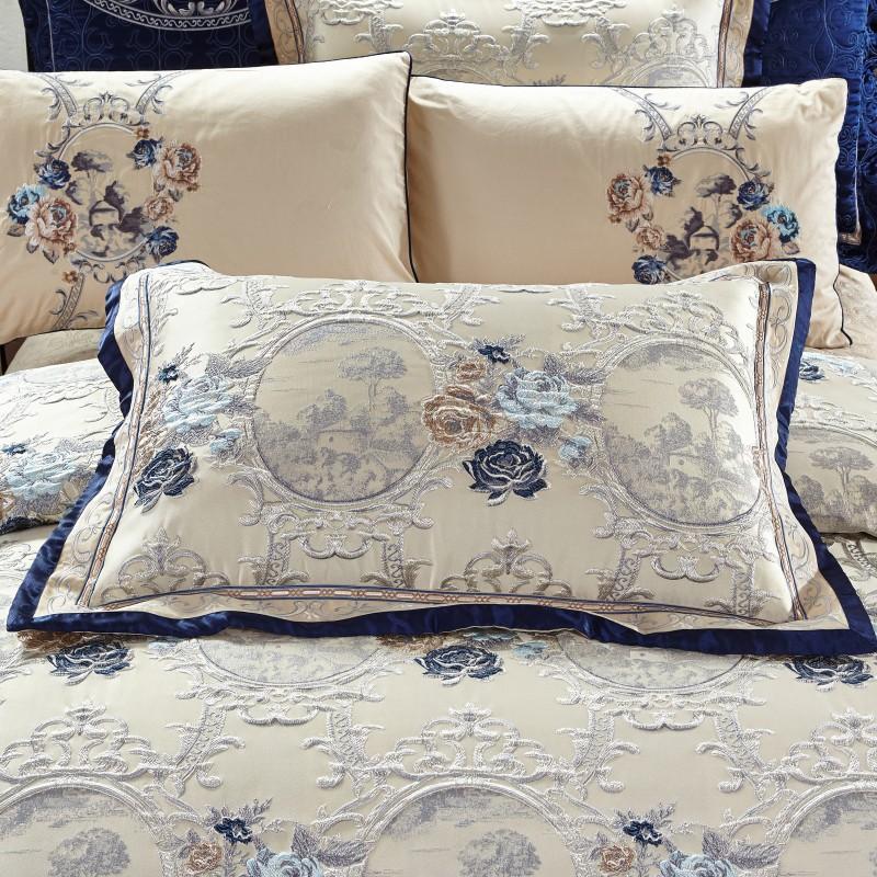 Set di biancheria da letto di lusso Jacquard orientale (600 TC)