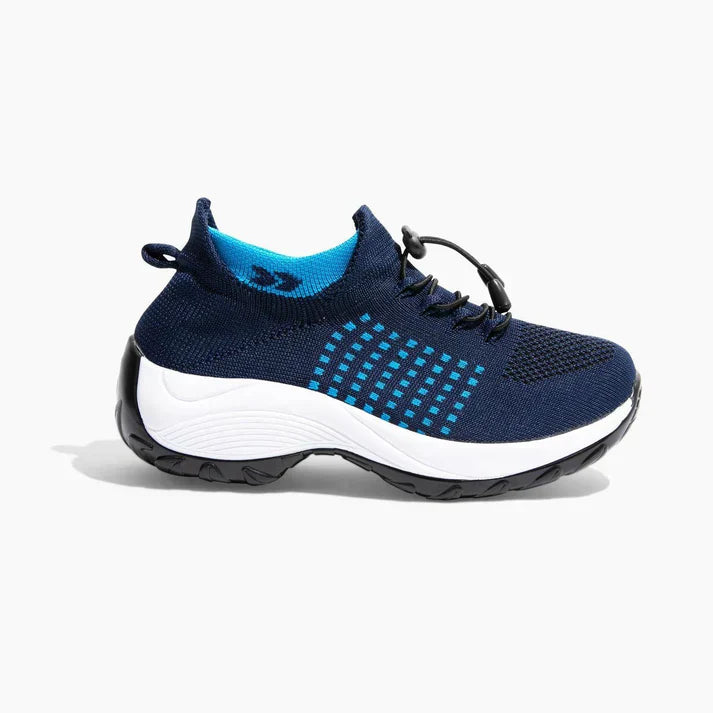 Orthopedic sneakers/shoes with elastic support