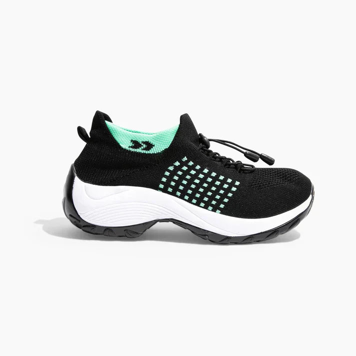 Orthopedic sneakers/shoes with elastic support