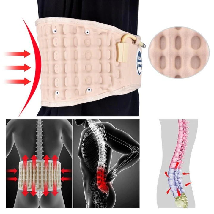 Cintura di supporto per tutore per la schiena di decompressione Allevia il dolore alla schiena dovuto alla malattia degenerativa del disco Stenosi spinale Sciatica