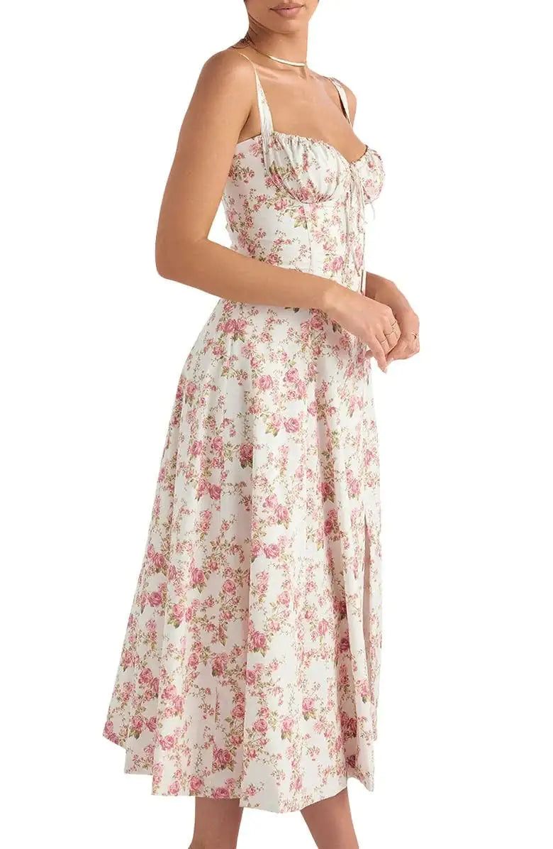 Florandia™ - Figurformendes Kleid mit bauchfreiem Schnitt