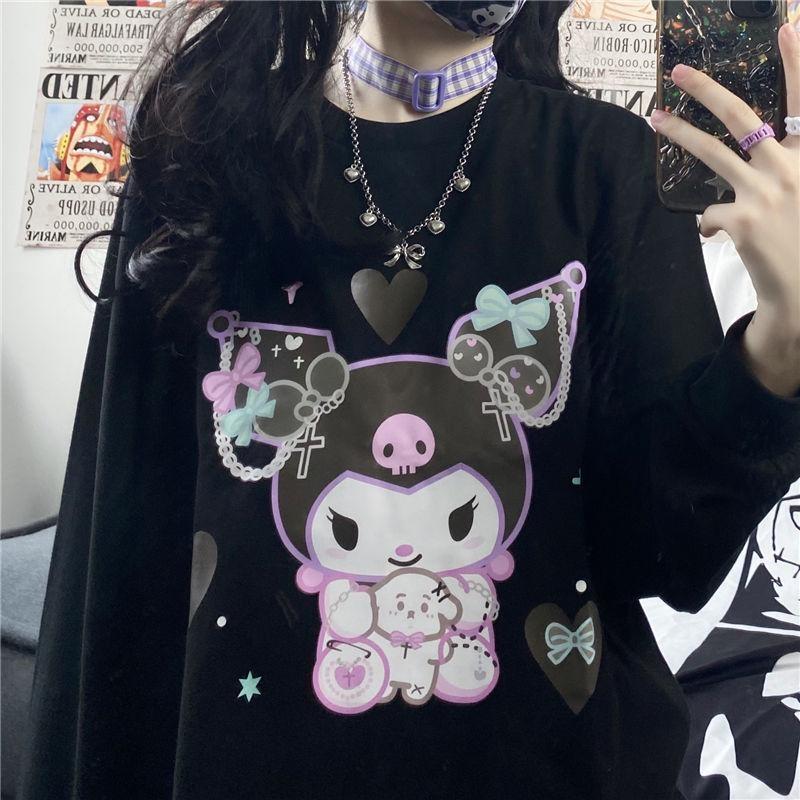 Pastel Goth Kuromi Crewneck