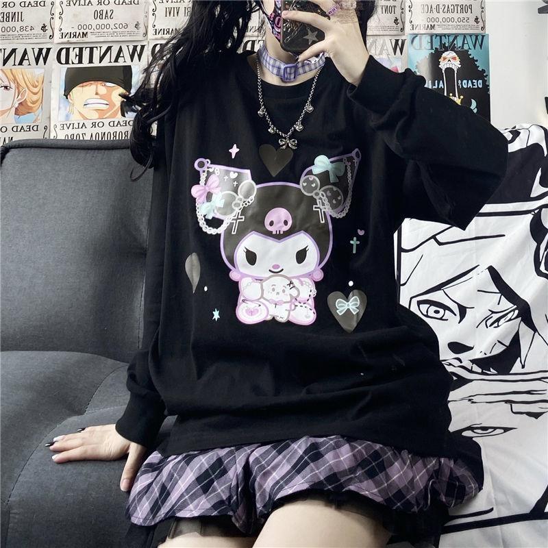 Pastel Goth Kuromi Crewneck