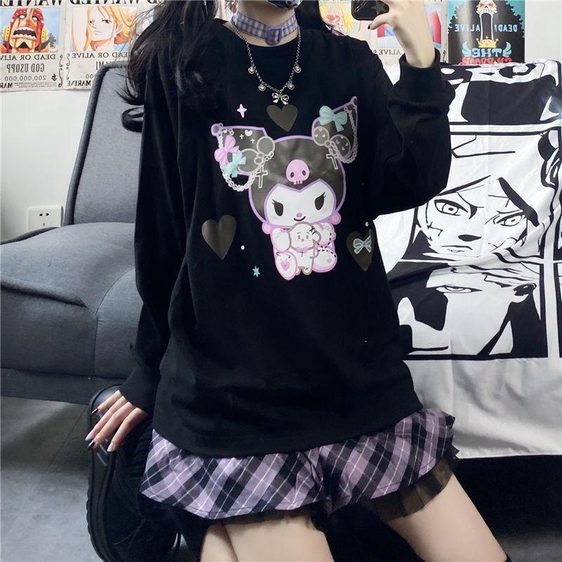 Pastel Goth Kuromi Crewneck