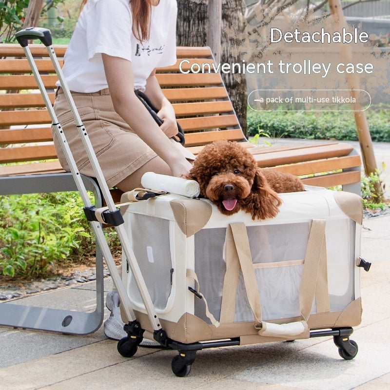 PawPal Rover – Haustier-Trolleytasche mit Autohalterung