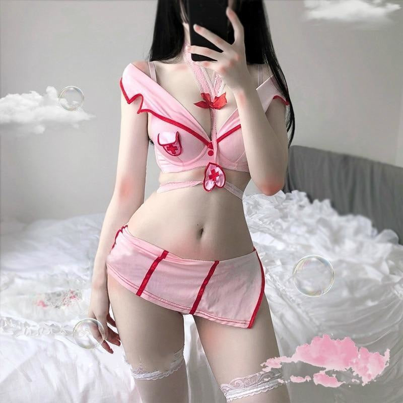 Pink Nurse Lingerie