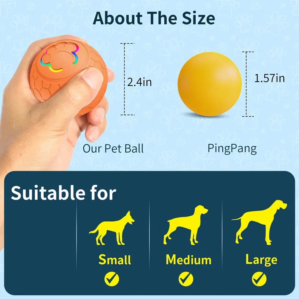 PlayPaws™ | צעצוע כדור מתגלגל אינטראקטיבי