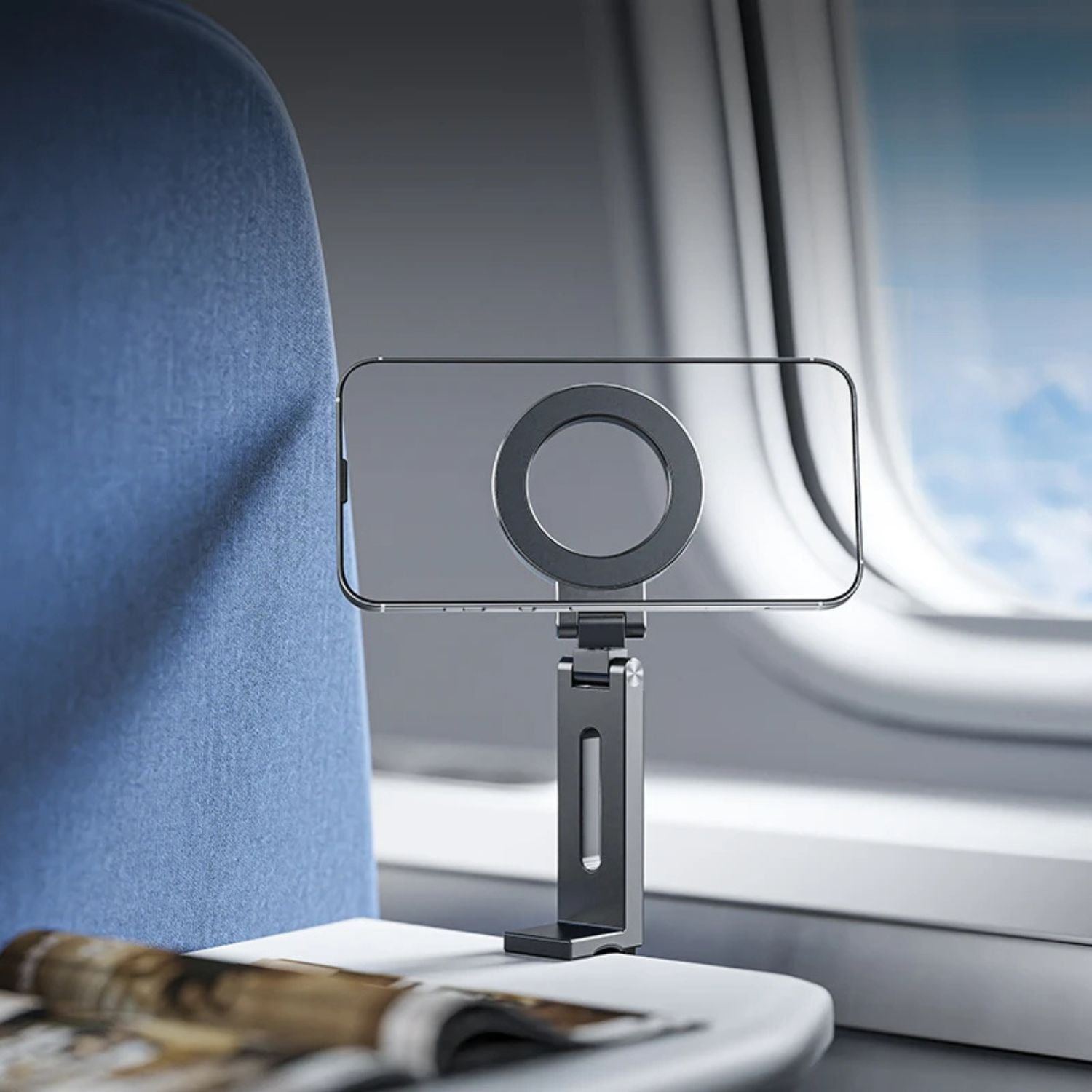 Portable Magnetic Phone Holder for On-the-Go