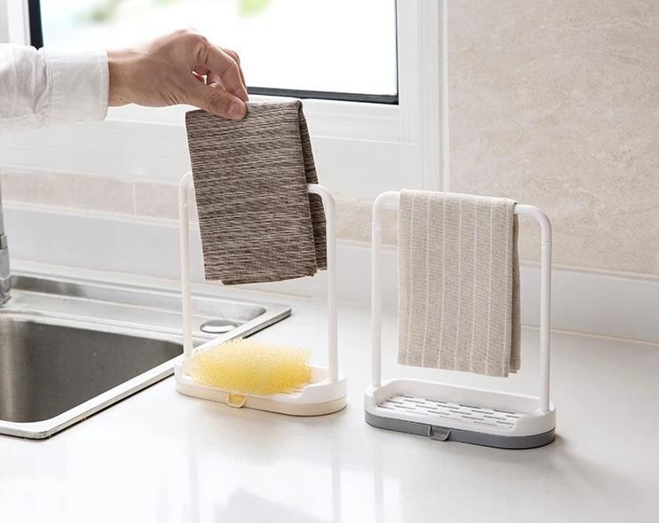 Kitchen Dishcloth Holder Organizer