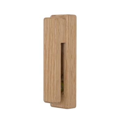 Soportes de toalla de madera nórdicos para el baño