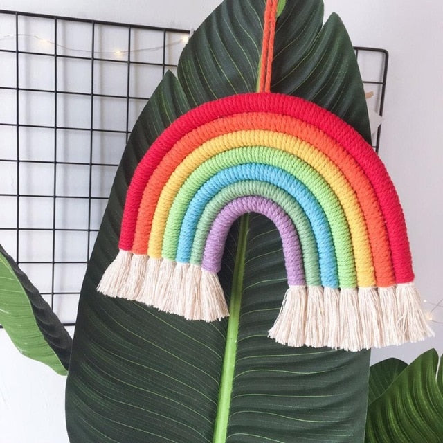 Regenboog touw kinderkamer decoratie