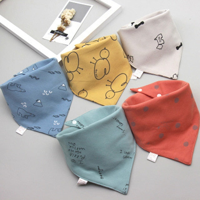 Babetes Bandana - Pacote de 5