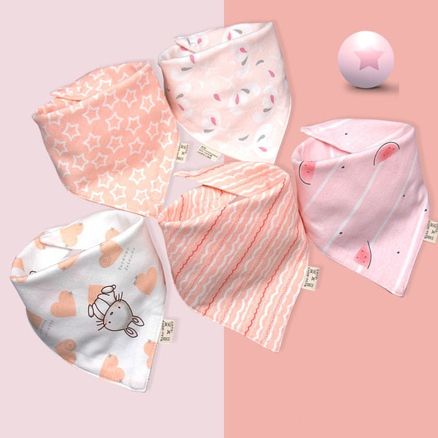 Bandana Bibs - 5 kpl pakkaus