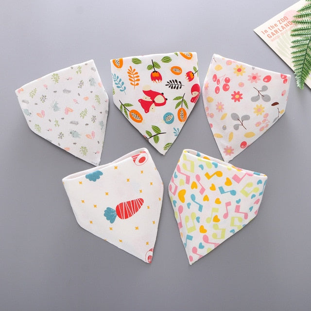 Bandana Bibs - 5 kpl pakkaus