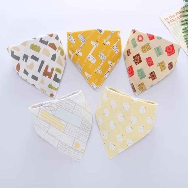 Bandana Bibs - 5 kpl pakkaus