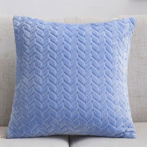 Solid Velvet Pillow Cover