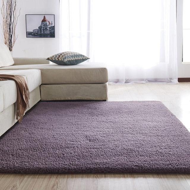 Tapis de zone en microfibre aérien et délicat