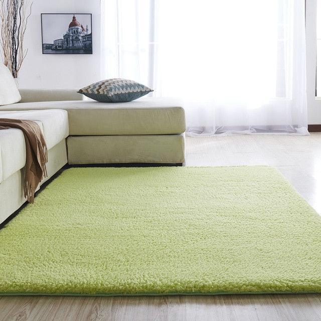 Tapis de zone en microfibre aérien et délicat