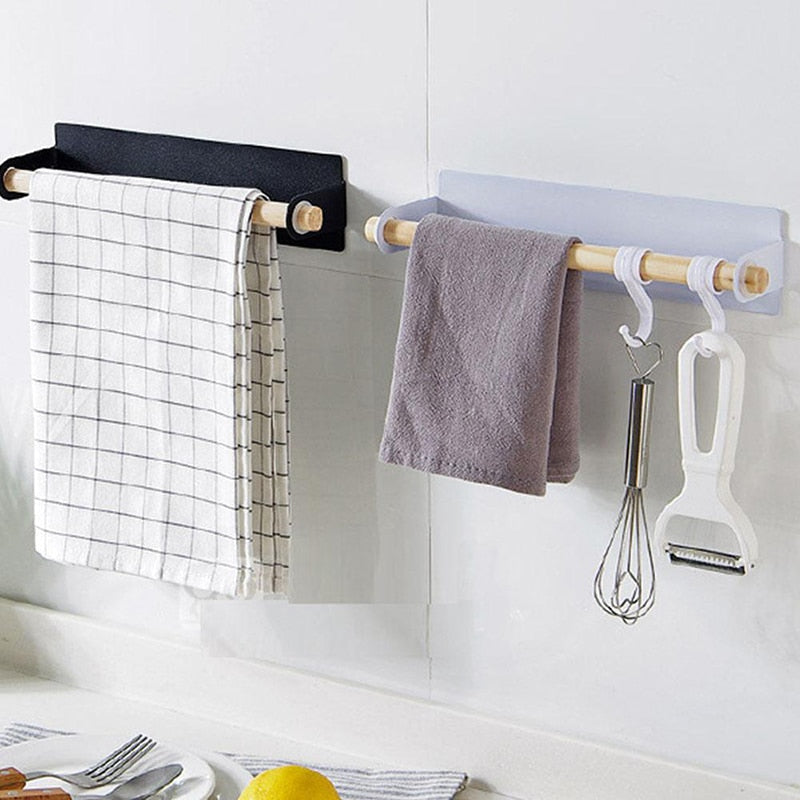 The Lindsay Kitchen Towel Rack & Paper Towel Holder