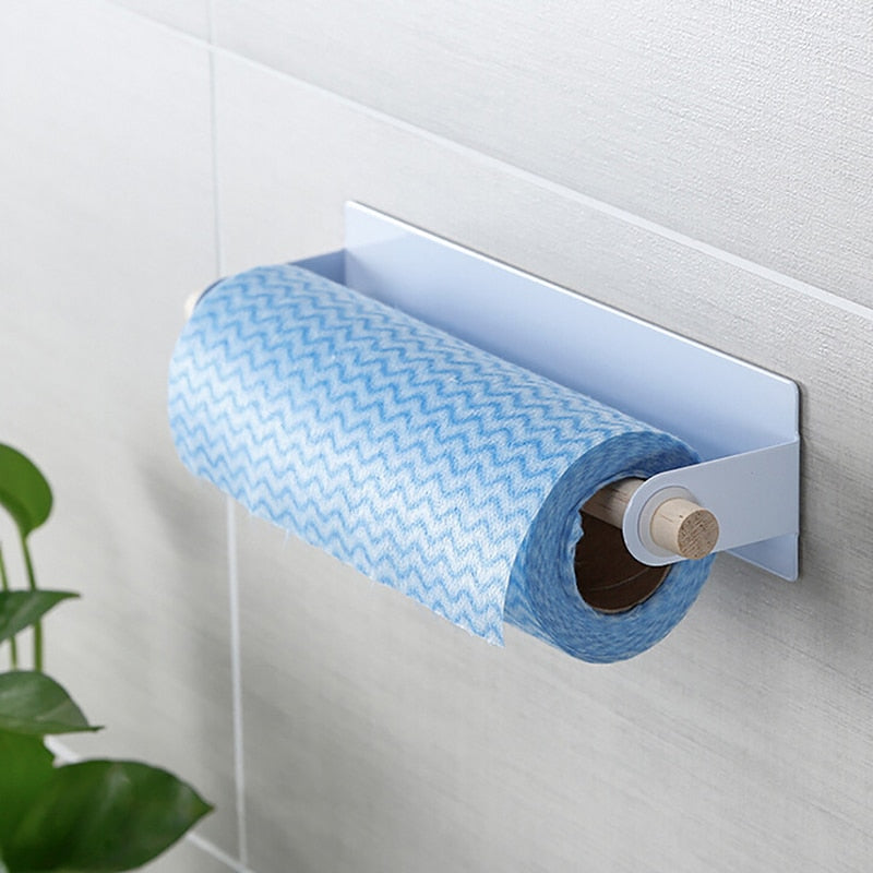 The Lindsay Kitchen Towel Rack & Paper Towel Holder