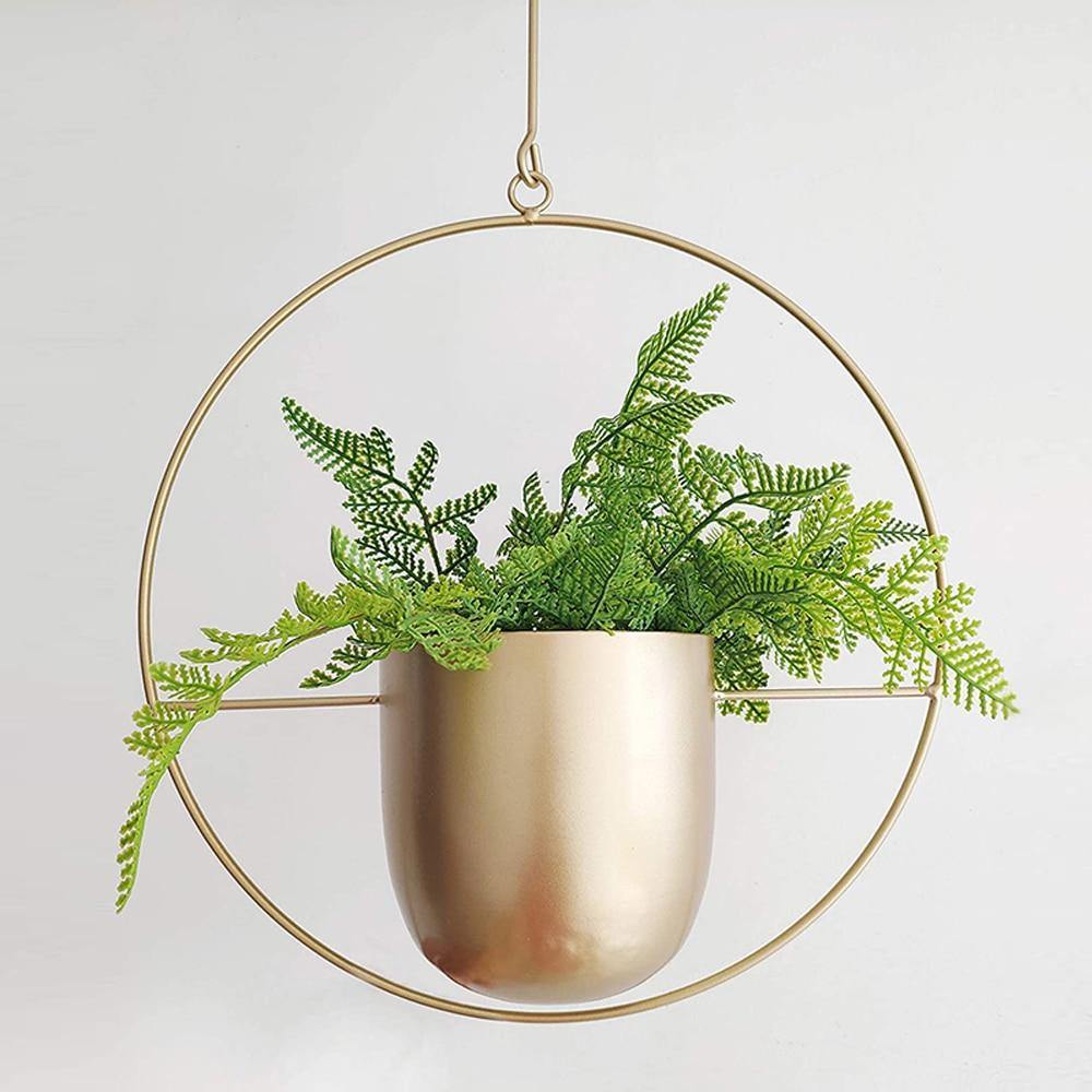 Hanging Planter Metalowy Halo