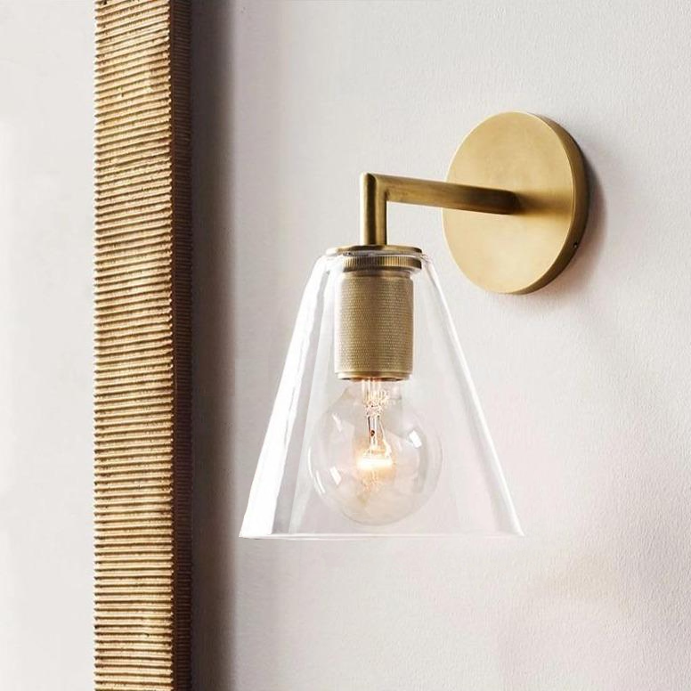 Armed Retro Brass Series - Wall Sconce