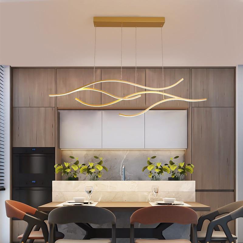 Swimmingly Luxurious Semi-Flush Mount Pendant Light