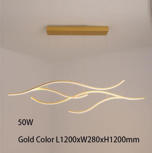 Swimmingly Luxurious Semi-Flush Mount Pendant Light