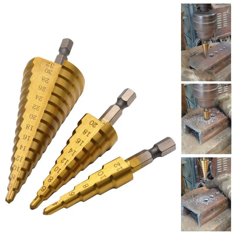 PowerDrill™ - 3 PCS - The Most Powerful Drill Bit Ever Made