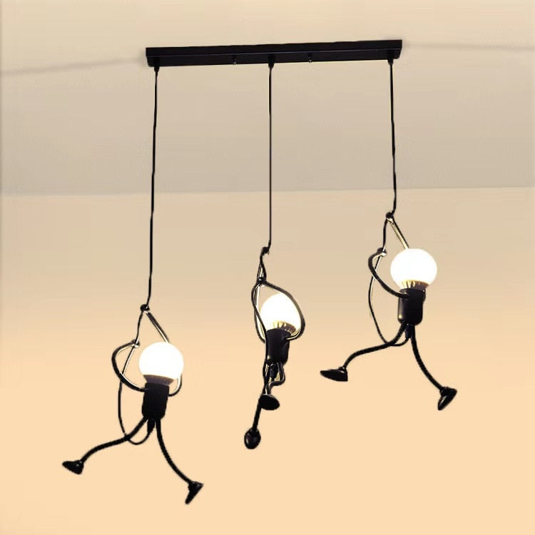 Little Climbing Man Pendant Light